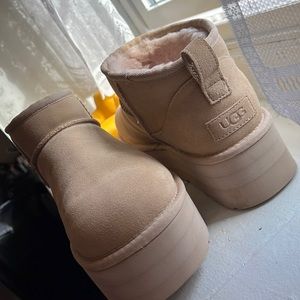Ugg ultra mini platform boots